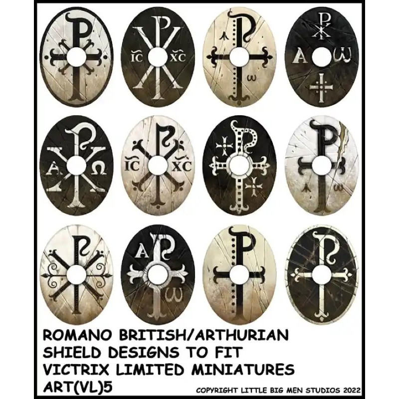 Romano British / Arthurian Shield Design 5