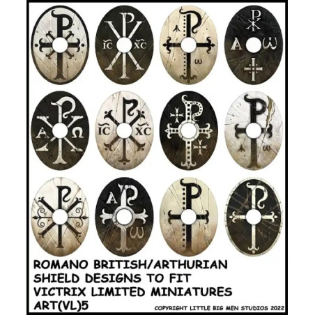 Romano British / Arthurian Shield Design 5