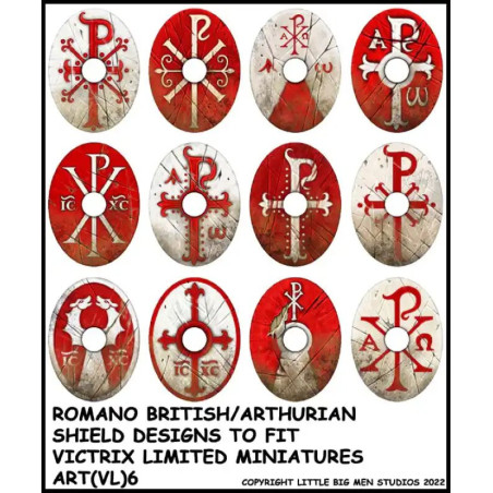 Romano British / Arthurian Shield Design 6