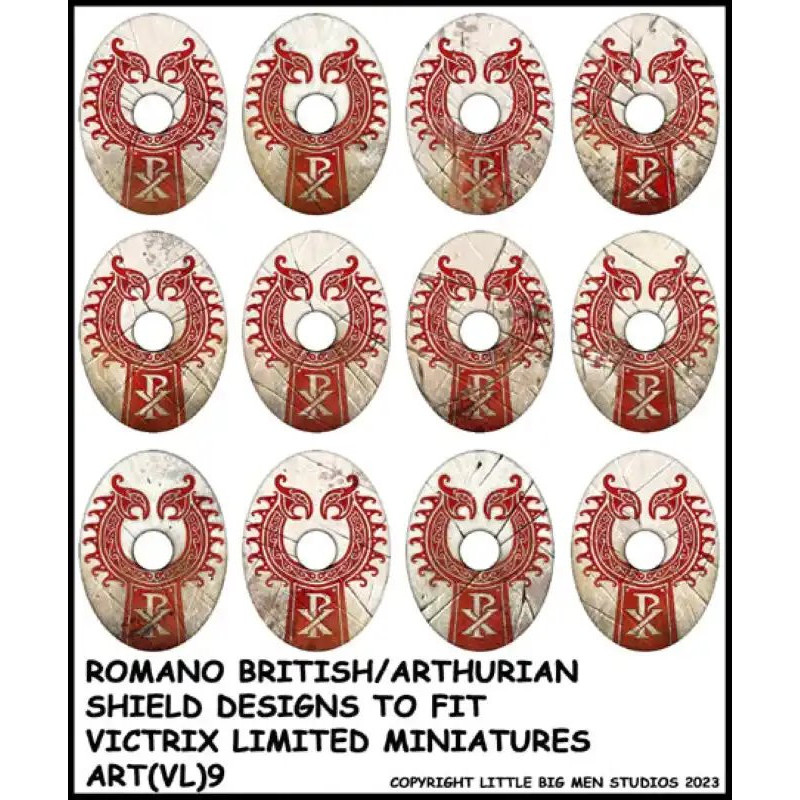 Romano British / Arthurian Shield Design 9