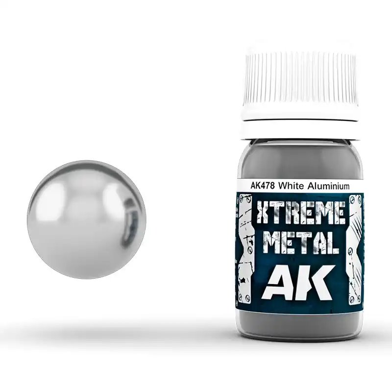 Xtreme Metal White Aluminium 30ml