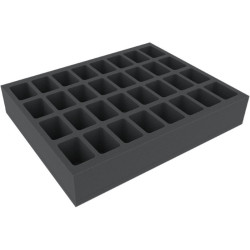 Feldherr 60 mm (2.4 inches) foam tray with 32 slots - full-size