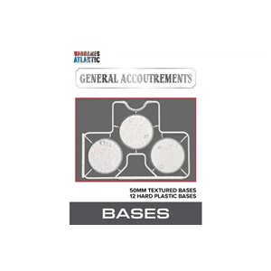 50mm Textured Bases (3mm Bevel)