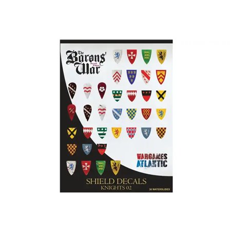 The Barons' War Shield Decals 2 - Knights 02