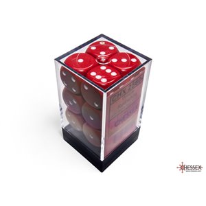 RSL Gaming AB | Opaque 12mm d6 Pastel Green/black Dice Block (36 dice)