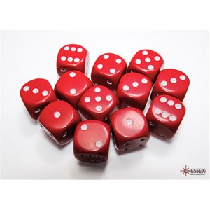 RSL Gaming AB | Opaque 12mm d6 Pastel Green/black Dice Block (36 dice)