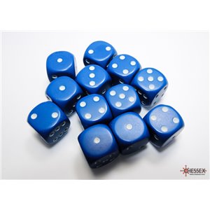 RSL Gaming AB | Opaque 12mm d6 Pastel Green/black Dice Block (36 dice)