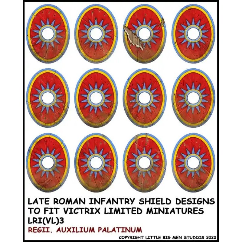 RSL Gaming AB | Late Roman Infantry Shield Design 3