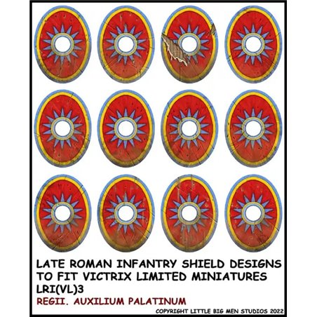 RSL Gaming AB | Late Roman Infantry Shield Design 3