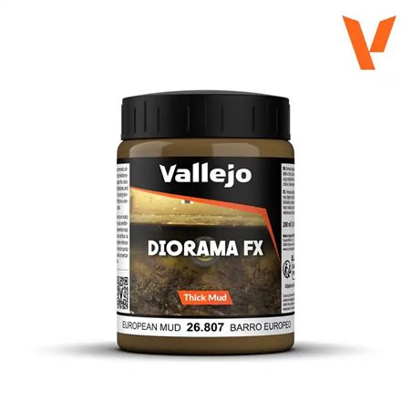 RSL Gaming AB | Vallejo Diorama FX European thick mud 200ml