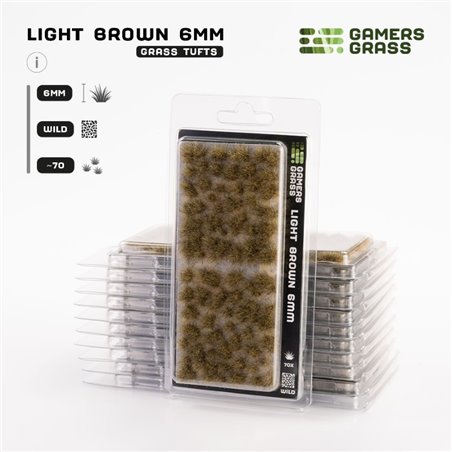 Light Brown 6mm