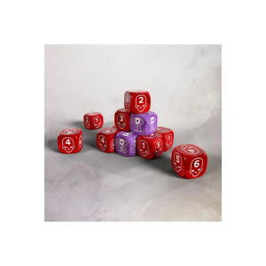 One Page Rules 16mm Wound & Spell Dice Set
