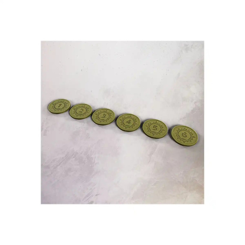 RSL Gaming AB | One Page Rules Metal Objective Markers