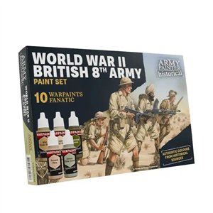 Historical : WWII British 8th Army Paint Set