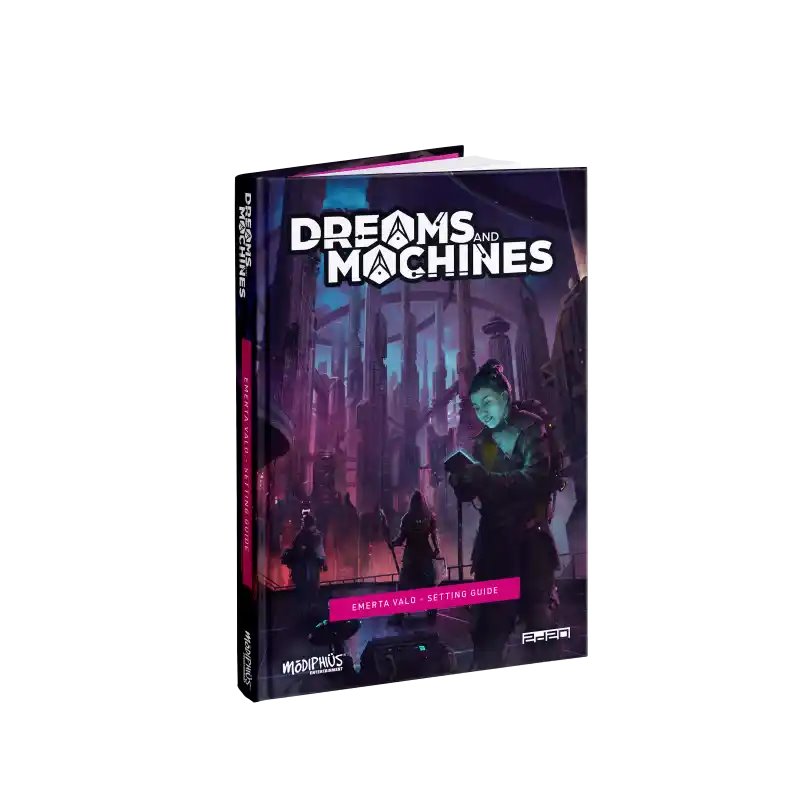 RSL Gaming AB | Dreams And Machines RPG Setting Guide - Emerta Valo