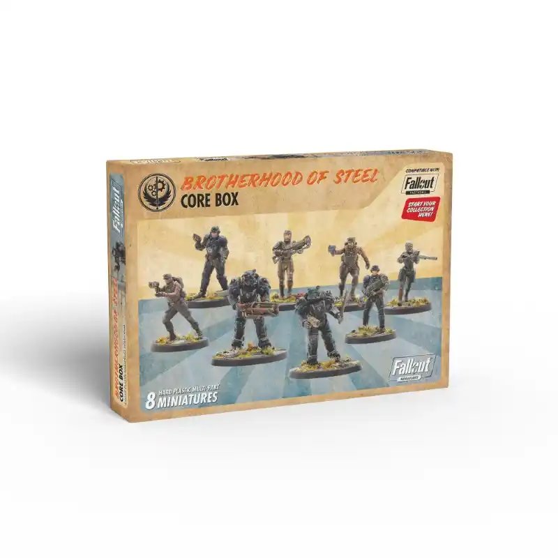 RSL Gaming AB | Fallout Miniatures - Brotherhood of Steel Core Set