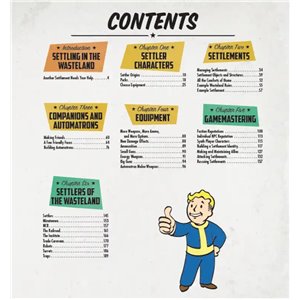 Fallout The Roleplaying Game Settlers Guide Book