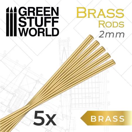 RSL Gaming AB | Pinning Brass Rods 2mm