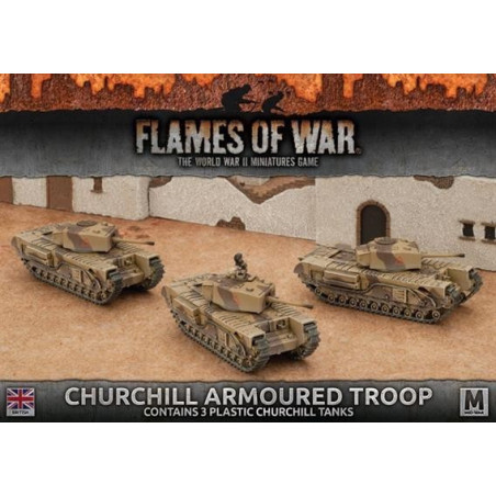 RSL Gaming AB | Churchill Armoured Troop (Plastic)