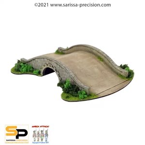 15mm English Civil War - Stone Bridge - Single Arc Set