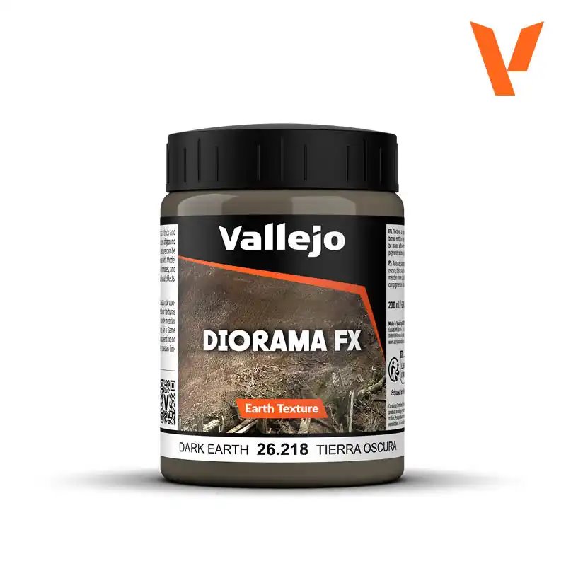 RSL Gaming AB | Vallejo Diorama FX - Dark Earth 200ml