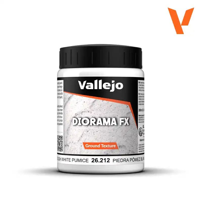 RSL Gaming AB | Vallejo Diorama FX - Rough White Pumice 200ml