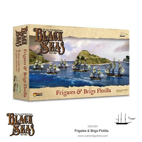 RSL Gaming AB | Black Seas - Frigates and Brigs Flotilla
