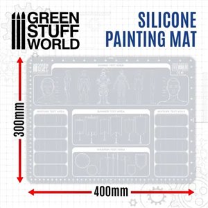 Silicone Painting Mat 400x300