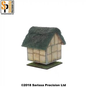 28mm Dark Ages - Timber-framed Grain Store