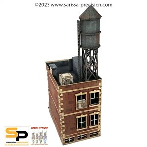 RSL Gaming AB | 28mm City Block - Roof Water Tower