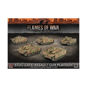 StuG (Late) Assault Gun Platoon (x5 Plastic)