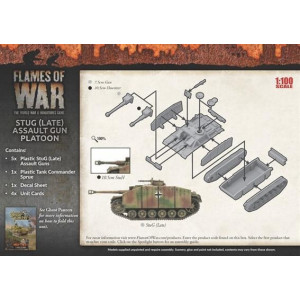 StuG (Late) Assault Gun Platoon (x5 Plastic)