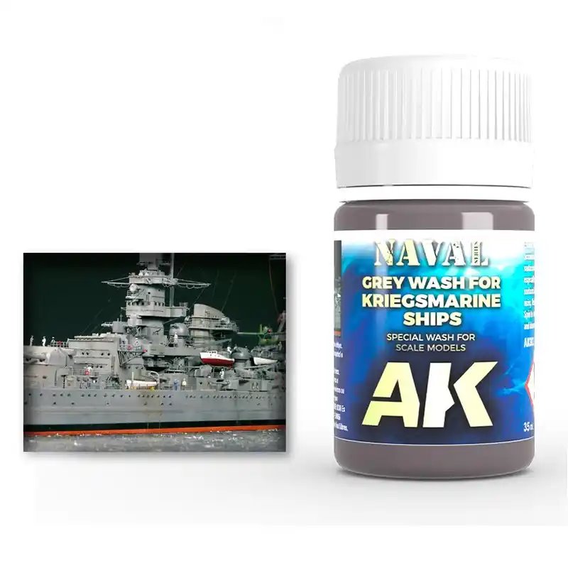AK Washes - Grey Wash for Kriegsmarine Ships