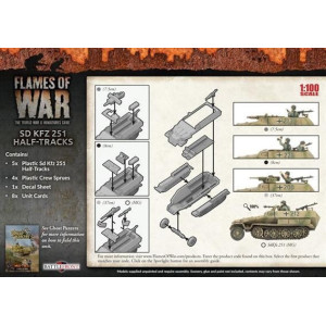 Sd Kfz 251 Half-Tracks (Plastic)