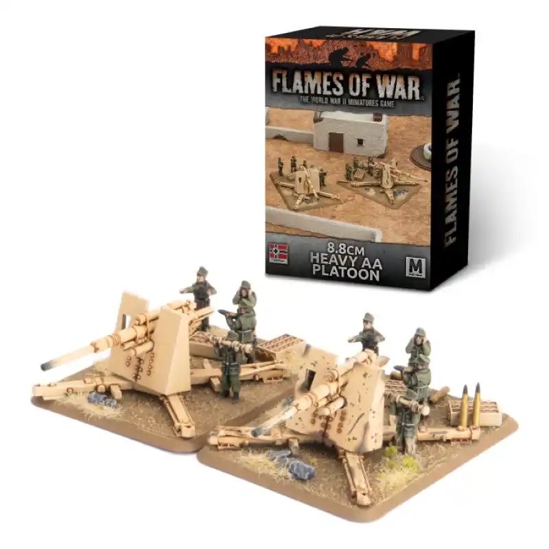 German Mid-war 8.8cm Heavy AA Platoon
