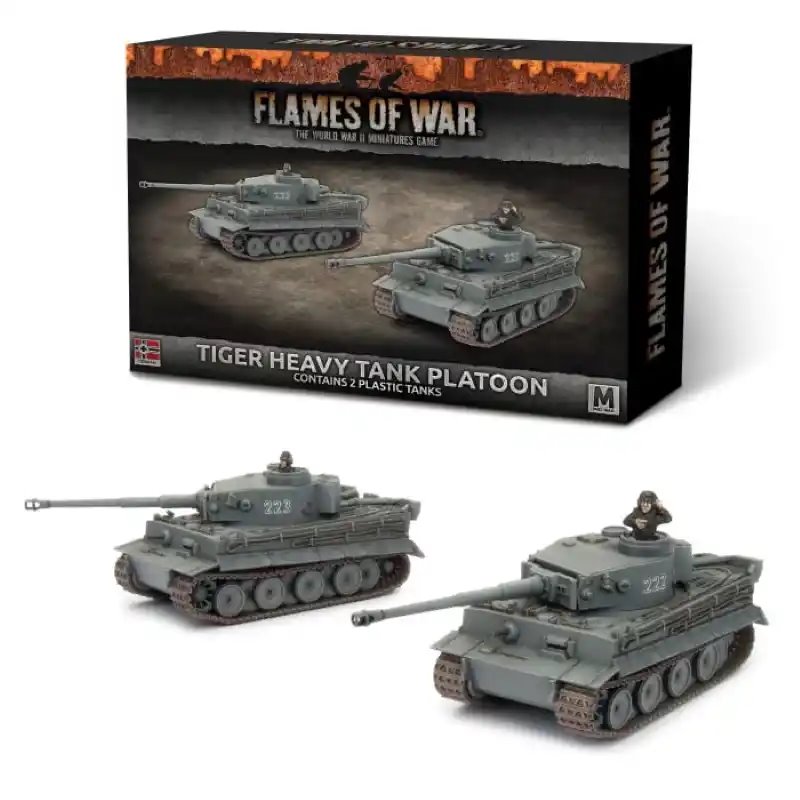 German Mid-war Tiger Heavy Tank Platoon