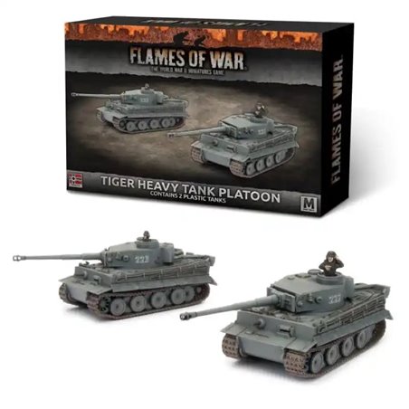 German Mid-war Tiger Heavy Tank Platoon