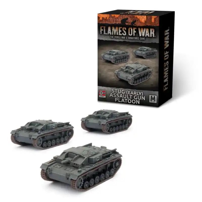 German Mid-war Stug Assault Gun Platoon 