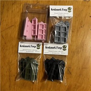 Krakmark Forge Wound Counter - Black