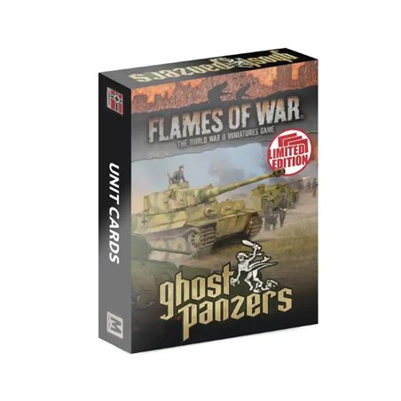 German Mid-war Ghost Panzer Unit Cards