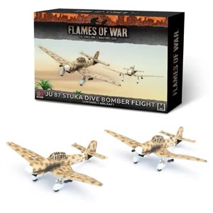 German Mid-war Ju 87 Stuka Dive Bomber Flight