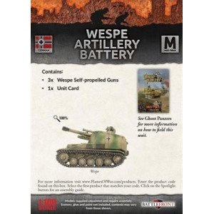 Wespe Artillery Battery