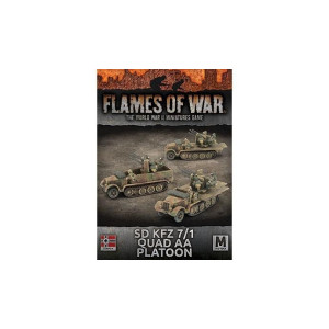 Sd Kfz 7/1 Quad AA Platoon 