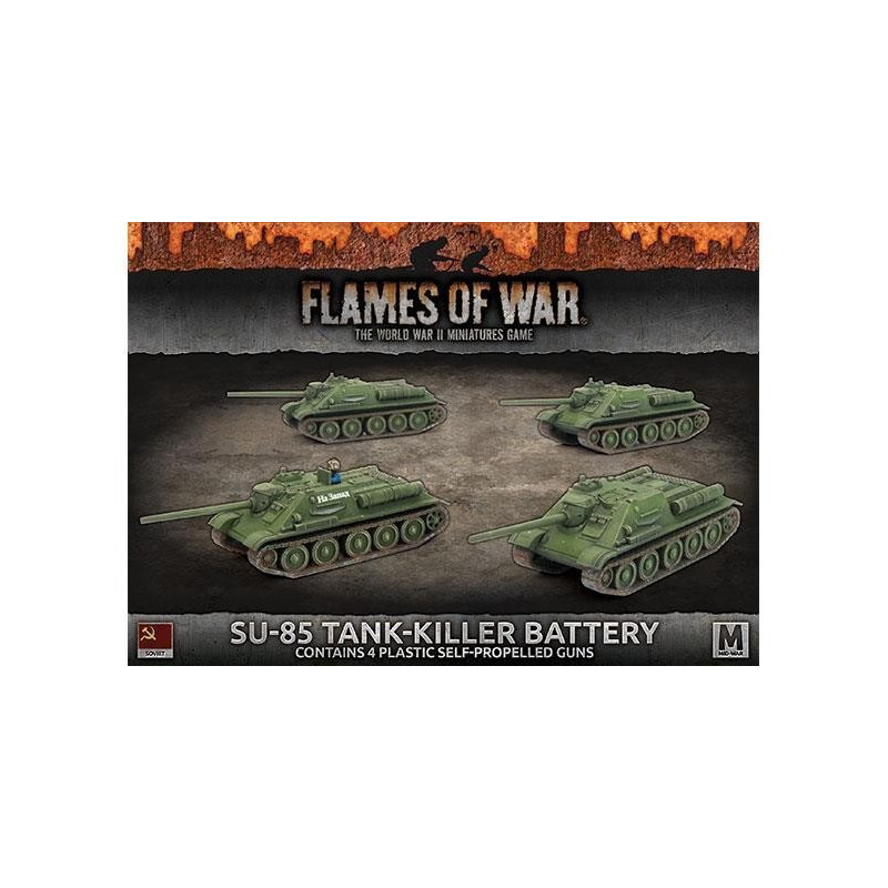 RSL Gaming AB | SU-85 Medium SP Battery (x4 Plastic)