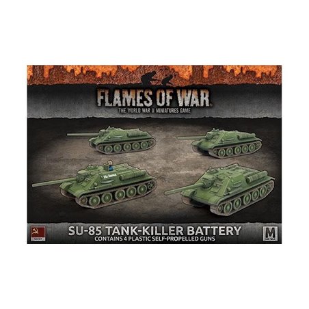 RSL Gaming AB | SU-85 Medium SP Battery (x4 Plastic)