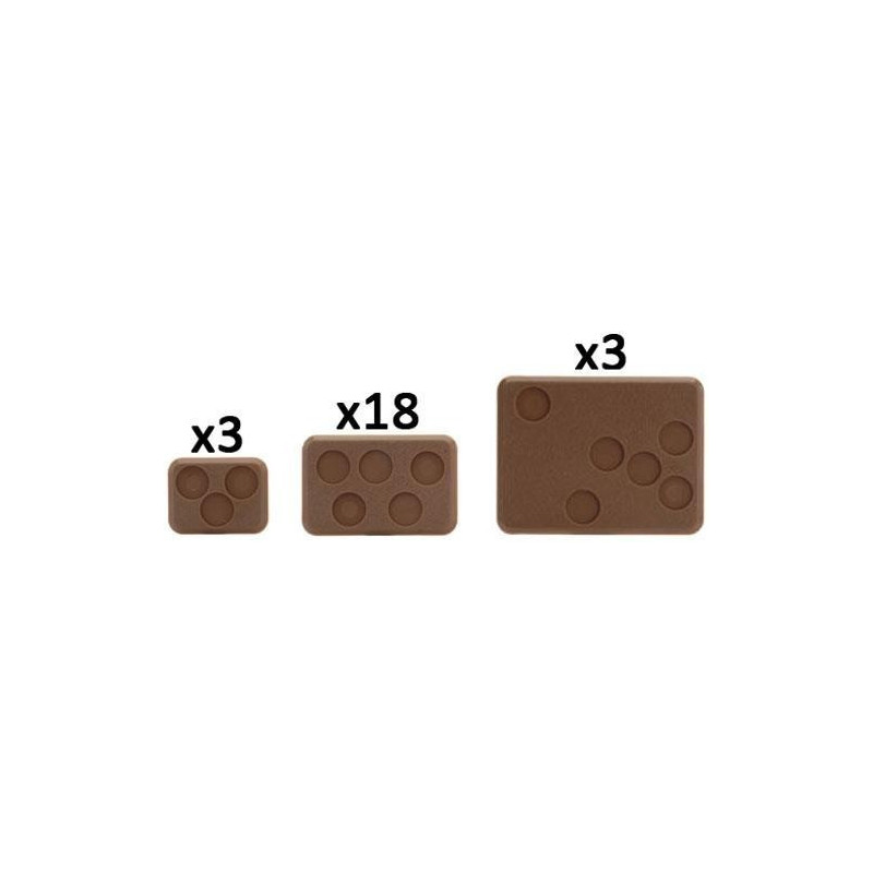 RSL Gaming AB | Mixed Bases with Figure Holes