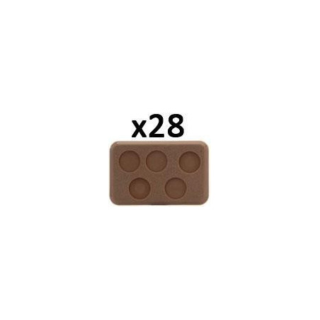 RSL Gaming AB | Medium Bases 5 with Figure Holes