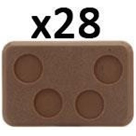 RSL Gaming AB | Medium Bases 4 with Figure Holes