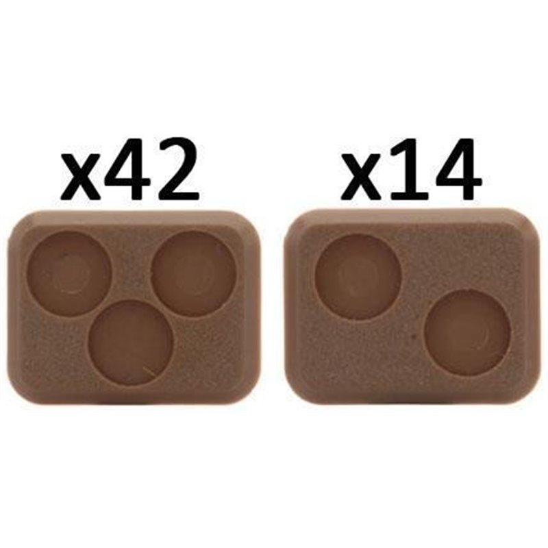 RSL Gaming AB | Small Bases (with Figure Holes)