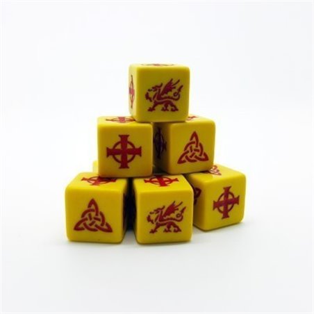 RSL Gaming AB | SAGA Celtic Dice - Welsh (8)